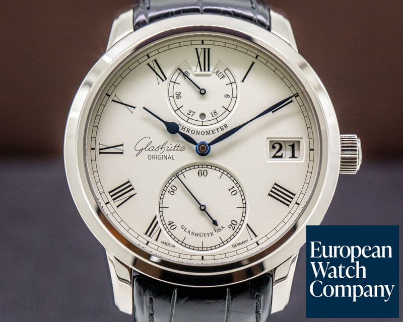 Image of Glashutte Original Senator Chronometer 18K White Gold