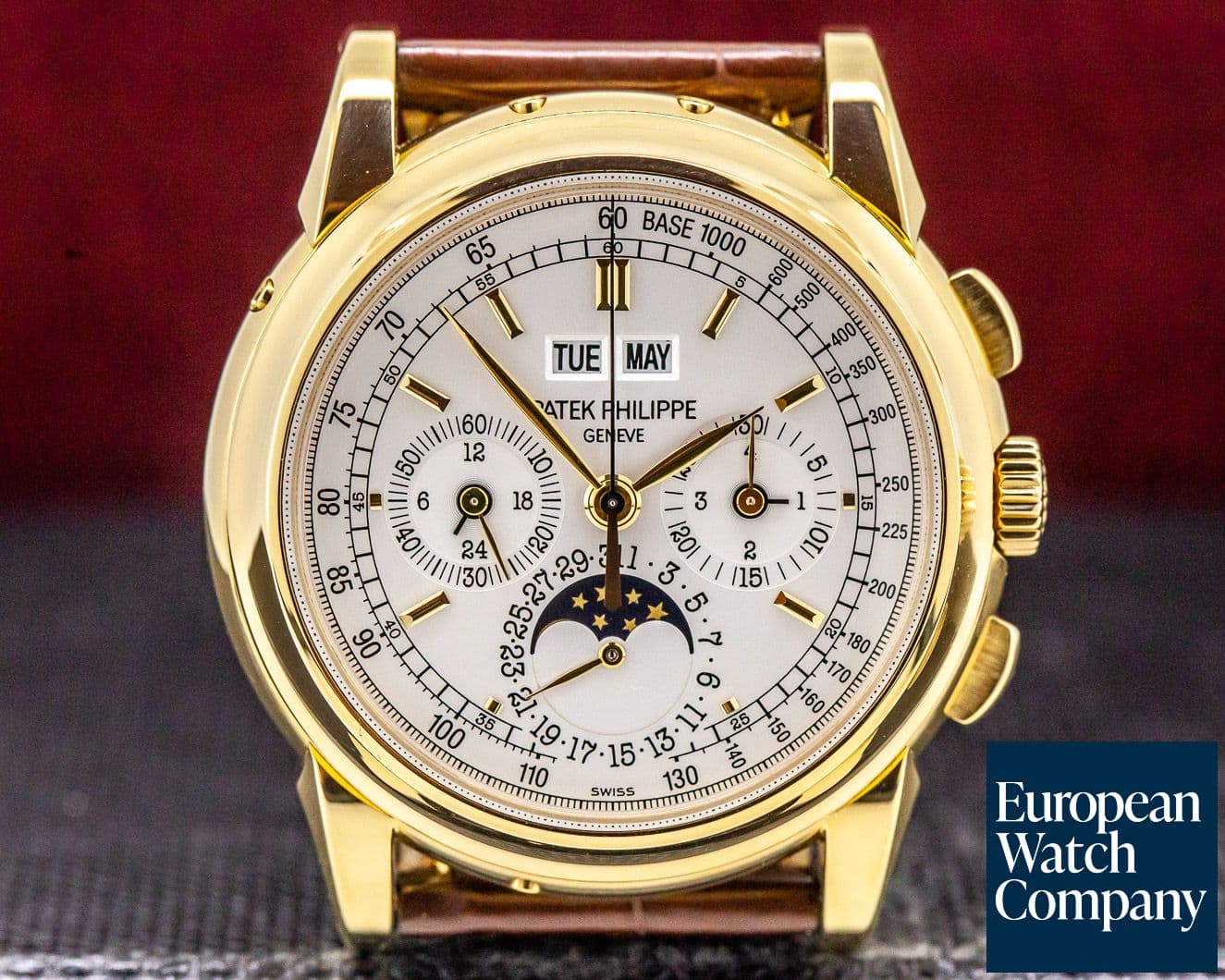 Image of Patek Philippe Perpetual Calendar 5970J Chronograph 18K Yellow Gold