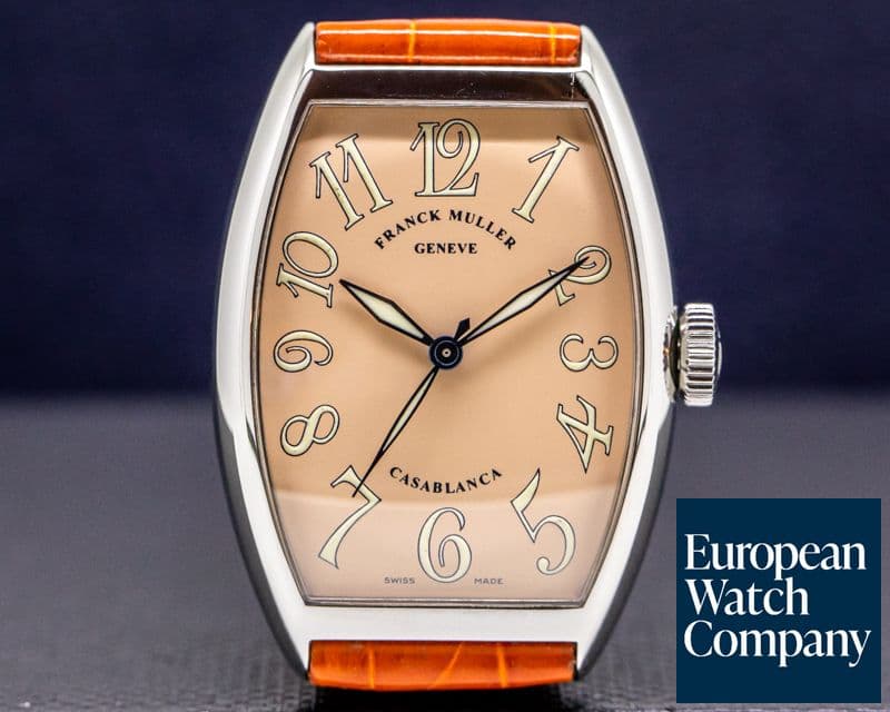 Image of Franck Muller Casablanca SS Salmon Dial 