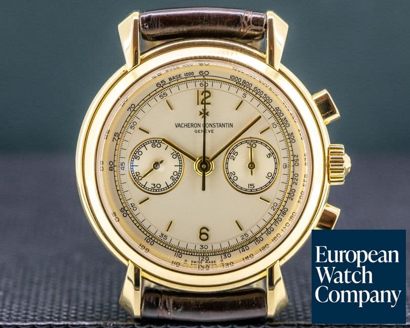 Image of Vacheron Constantin Les Historiques 47101 Chronograph 18K Yellow Gold