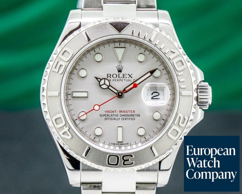 Image of Rolex Yacht Master 116622 SS Platinum Dial / Platinum Bezel 