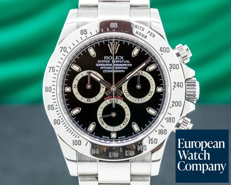 Image of Rolex Daytona 116520 Black Dial SS