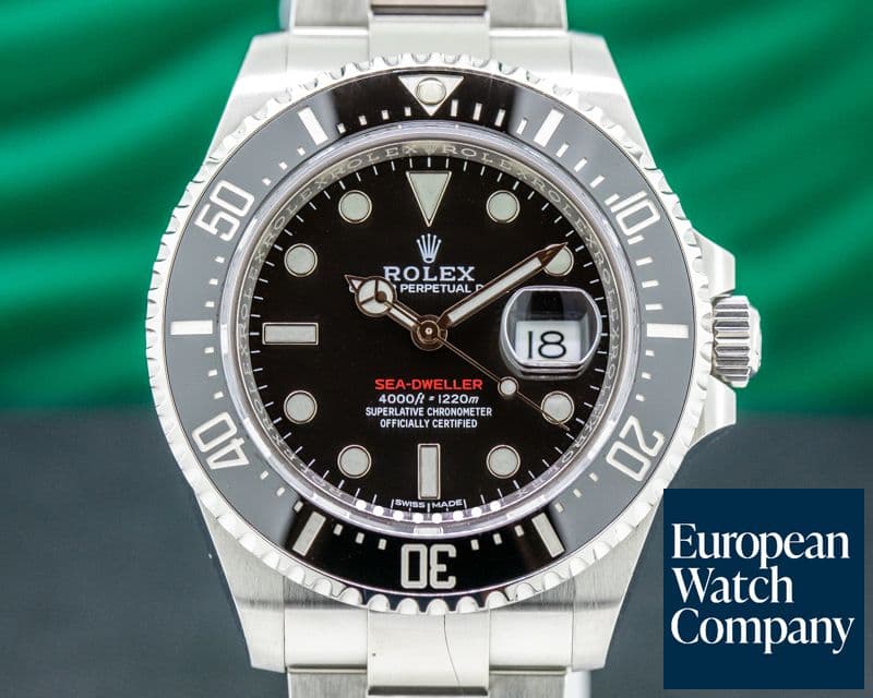 Image of Rolex Sea Dweller 126600 RED 43mm SS 2018