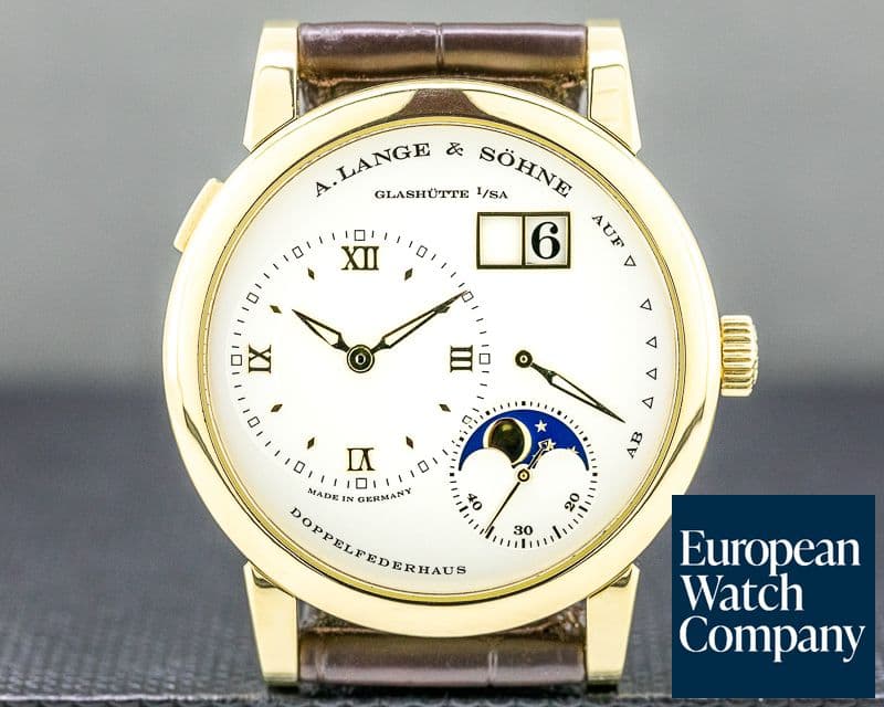 Image of A. Lange and Sohne Lange 1 Moon 18K Yellow Gold