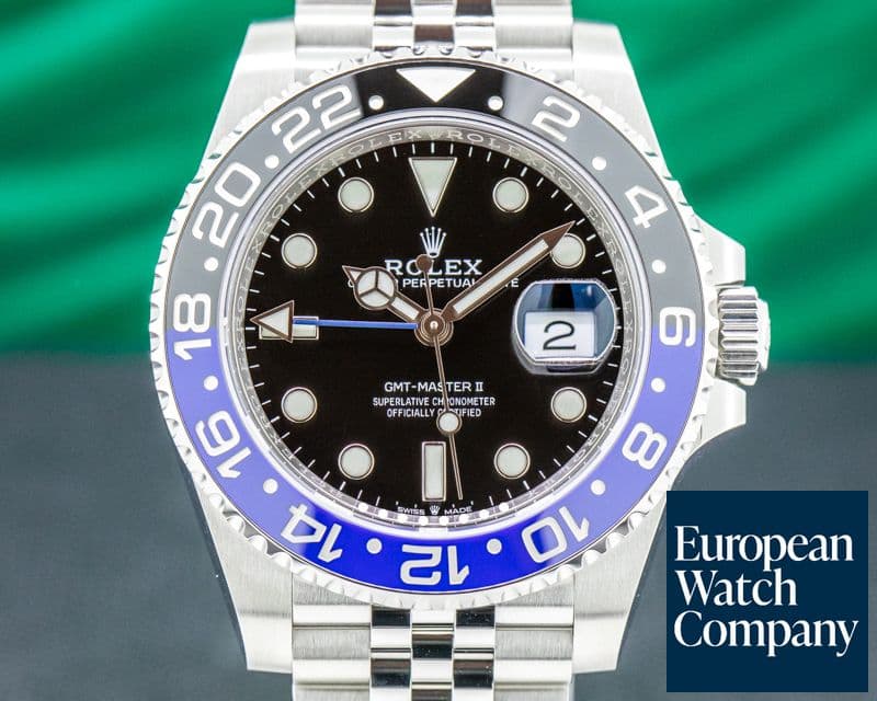 Image of Rolex GMT Master II 126710 Ceramic "Batman" SS / Jubilee UNWORN