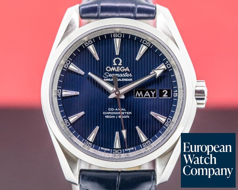 Image of Omega Aqua Terra Annual Calendar Co-Axial 38.5mm SS 2020