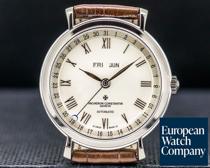 Image of Vacheron Constantin Triple Date 18K White Gold