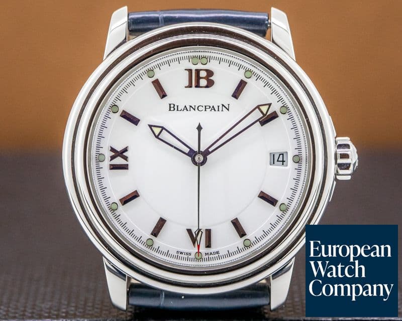 Image of Blancpain Leman SS White Dial / Deployant