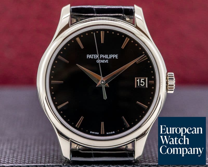 Image of Patek Philippe Calatrava 5227G Automatic 18K White Gold Black Dial 