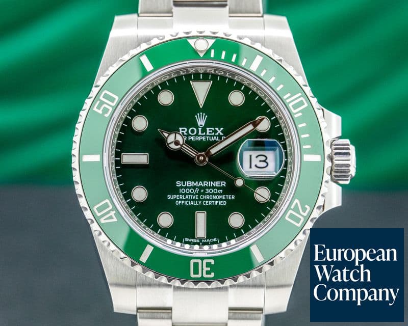 Image of Rolex Submariner "Hulk" Green Ceramic Bezel Green Dial SS 2020