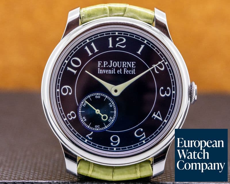 Image of F. P. Journe Chronometre Bleu Tantalum Blue Dial 