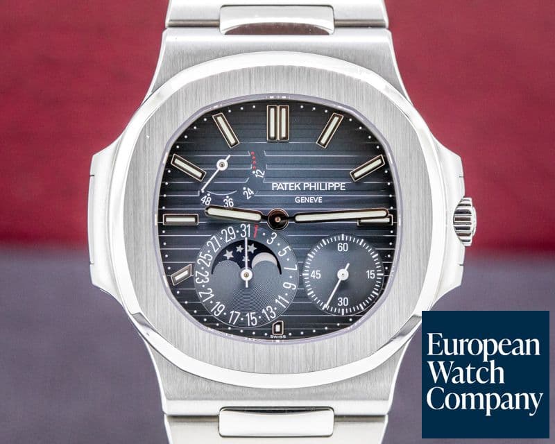 Image of Patek Philippe Nautilus 5712 Moonphase Power Reserve SS 