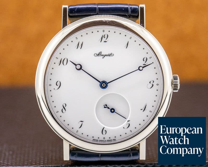 Image of Breguet Classique 5140 18K White Gold Enamel Dial 