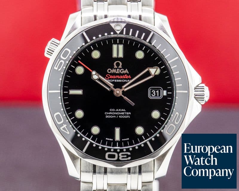 Image of Omega Seamaster Professional Black Dial Co-Axial SS / SS 