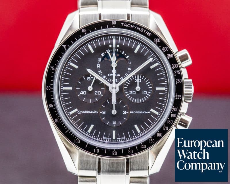 Image of Omega Speedmaster Moon Phase Manual Wind SS 