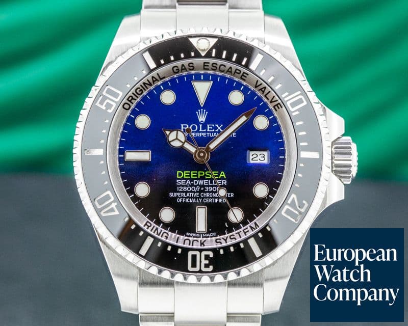 Image of Rolex Sea Dweller Deep Sea Deep Blue JAMES CAMERON 