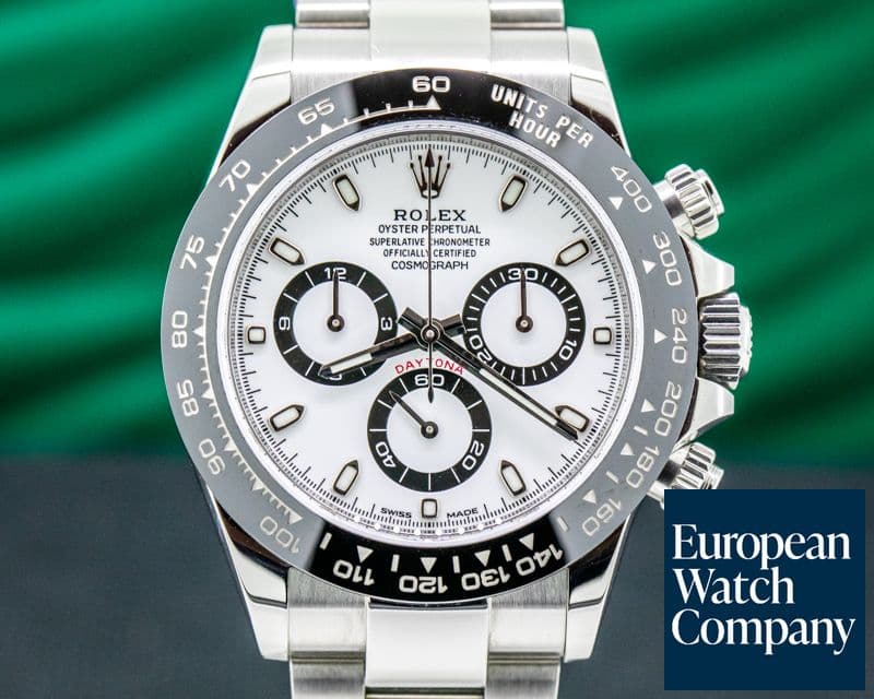 Image of Rolex Daytona 116500LN Ceramic Bezel SS / White Dial