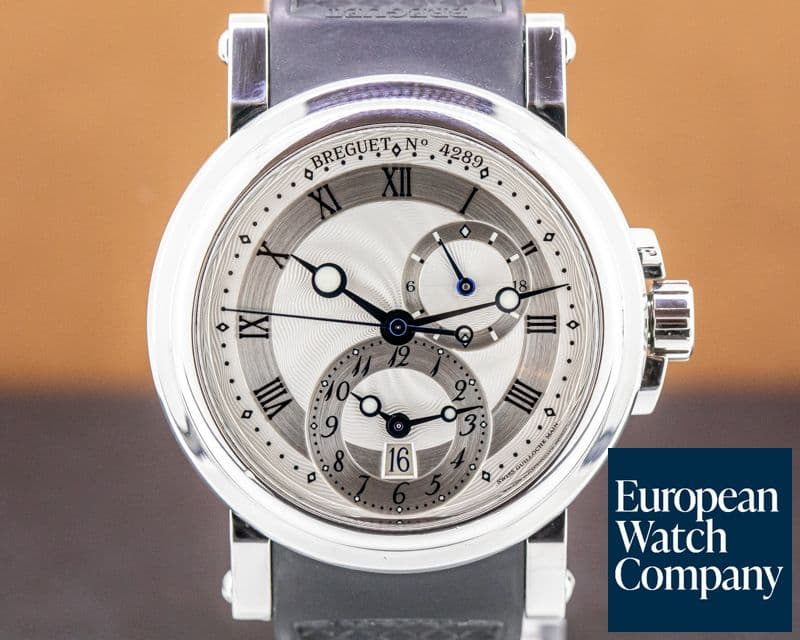 Image of Breguet Marine Dual Time SS / Rubber