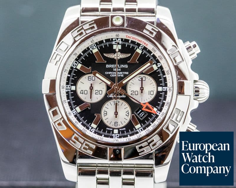Image of Breitling Chronomat GMT 47 Black Dial SS