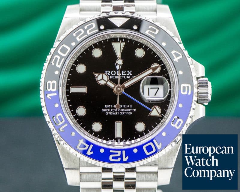 Image of Rolex GMT Master II 126710 Ceramic "Batman" SS / Jubilee 