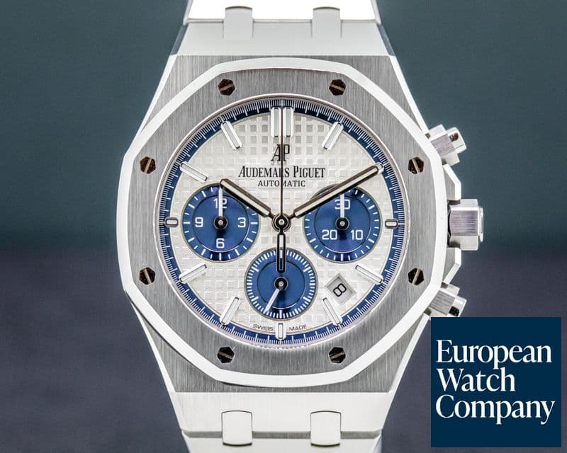 Image of Audemars Piguet Royal Oak Chronograph 26315ST Silver Dial SS 38MM 