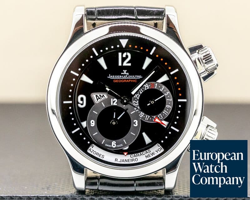 Image of Jaeger LeCoultre Master Compressor Geographic SS 
