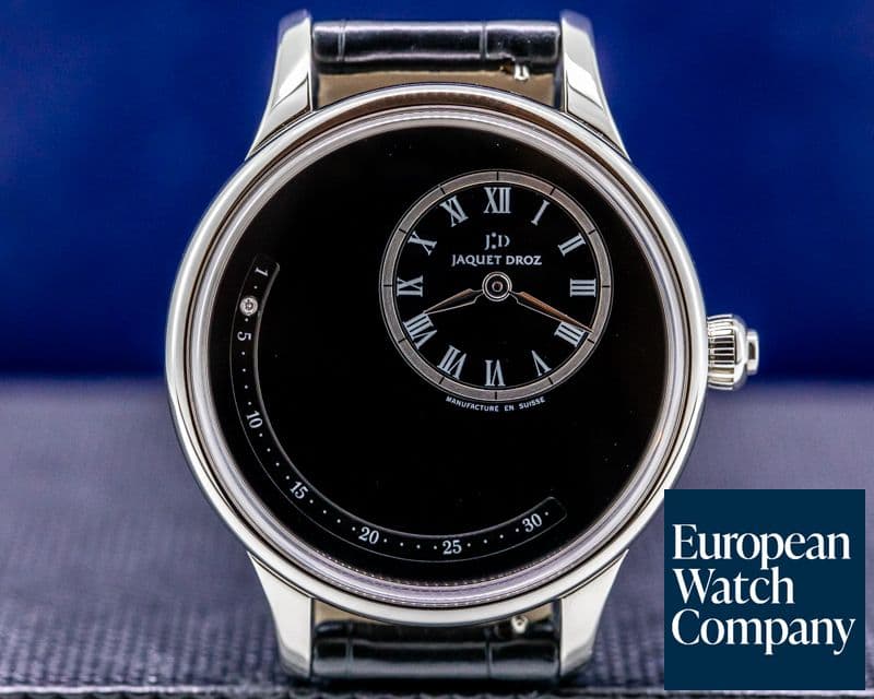 Image of Jaquet Droz Date Astrale Opaline Black Dial 39MM
