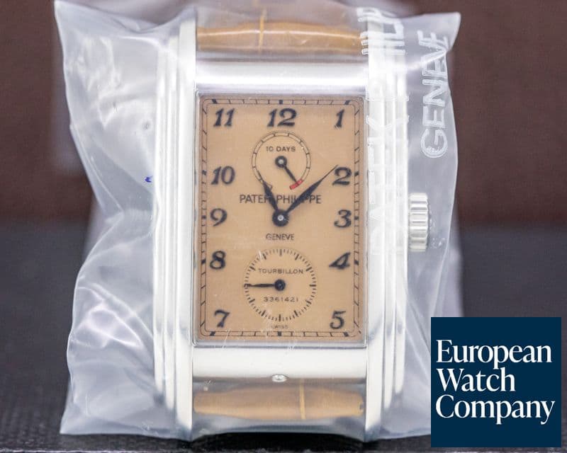 Image of Patek Philippe 10 Day Tourbillon 5101P Platinum / Salmon Dial SEALED 