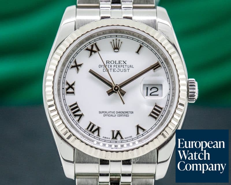 Image of Rolex Datejust SS Jubilee Silver Roman Dial 