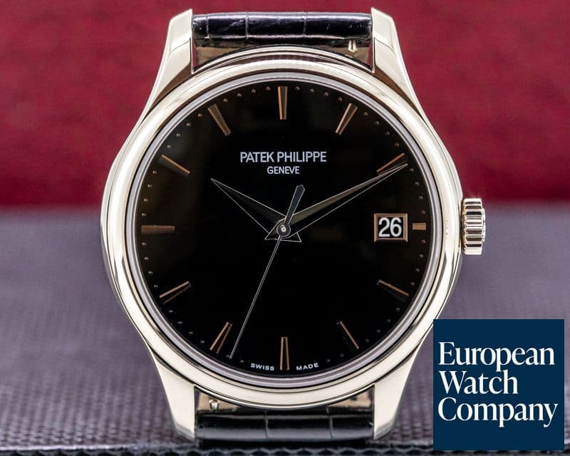 Image of Patek Philippe Calatrava 5227G Automatic 18K White Gold Black Dial UNWORN