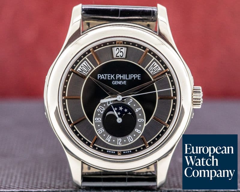 Image of Patek Philippe Annual Calendar Grey Dial 5205G 18K White Gold 

