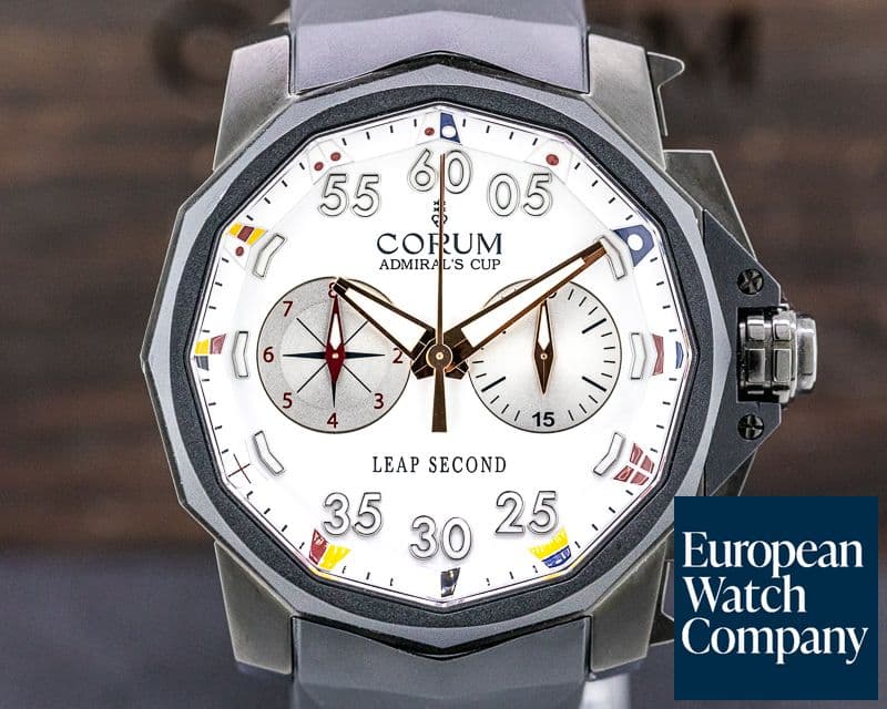 Image of Corum Corum Admiral's Cup Foudroyante Split-Second Chronograph Titanium