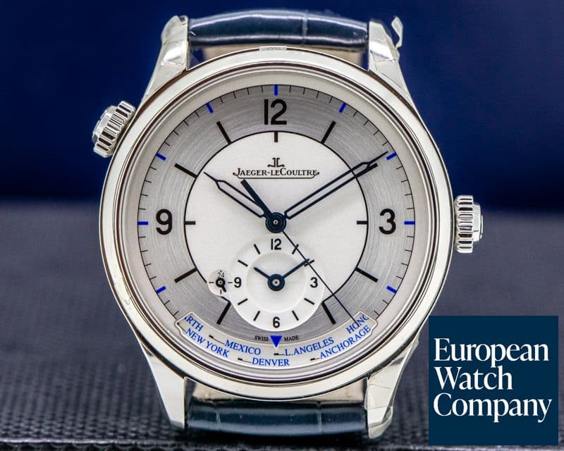Image of Jaeger LeCoultre Master Geographic SS SECTOR DIAL 39MM UNWORN
