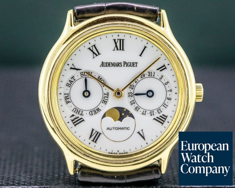 Image of Audemars Piguet Vintage Day Date Moonphase 18K Yellow Gold 33MM