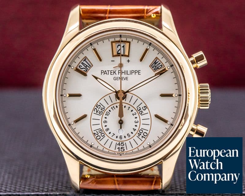 Image of Patek Philippe Annual Calendar 5960R Chronograph 18K Rose Gold

