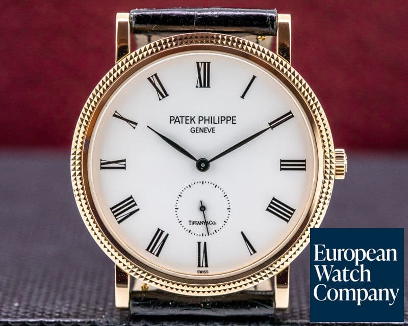 Image of Patek Philippe Calatrava 5119R "TIFFANY & CO" 18K Rose Gold