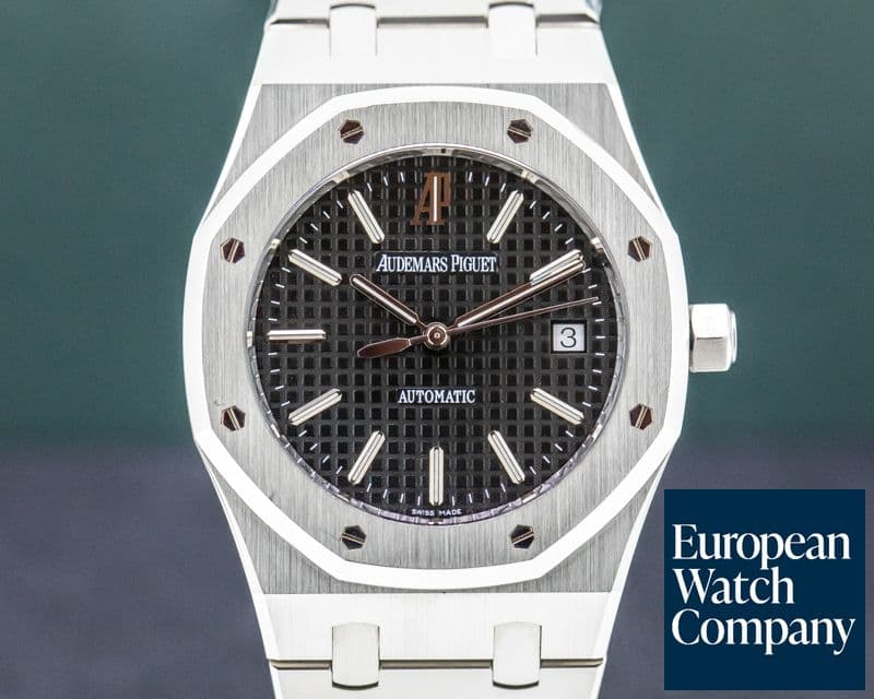 Image of Audemars Piguet Royal Oak Black Dial SS 39MM 