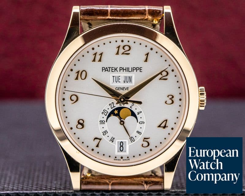 Image of Patek Philippe Annual Calendar 18k Rose Gold / Breguet Numerals 