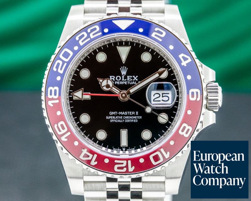 Image of Rolex GMT Master II Ceramic 126710 "Pepsi" SS / Jubilee 2020 UNWORN