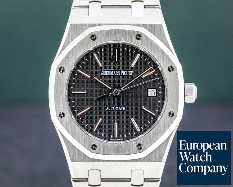 Image of Audemars Piguet Royal Oak Black Dial SS 39MM FULL SET