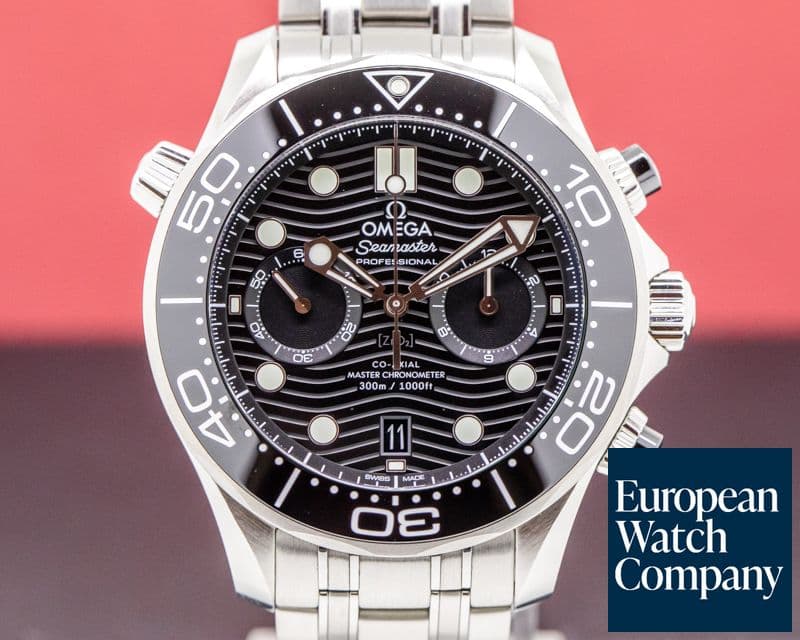 Image of Omega Seamaster Professional Chronograph Black Dial Co-Axial SS 