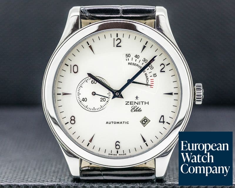 Image of Zenith Grande Elite Power Reserve SS Silver Dial