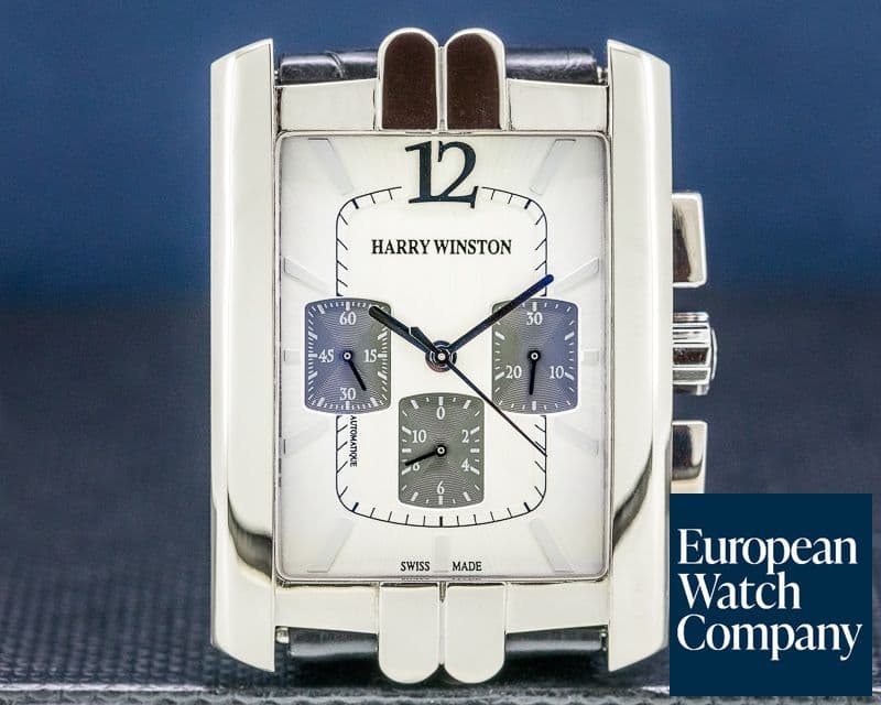 Image of Harry Winston Avenue Chronograph 18k White Gold