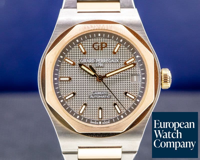 Image of Girard Perregaux Laureato Automatic 42mm Titanium / 18k Rose Gold