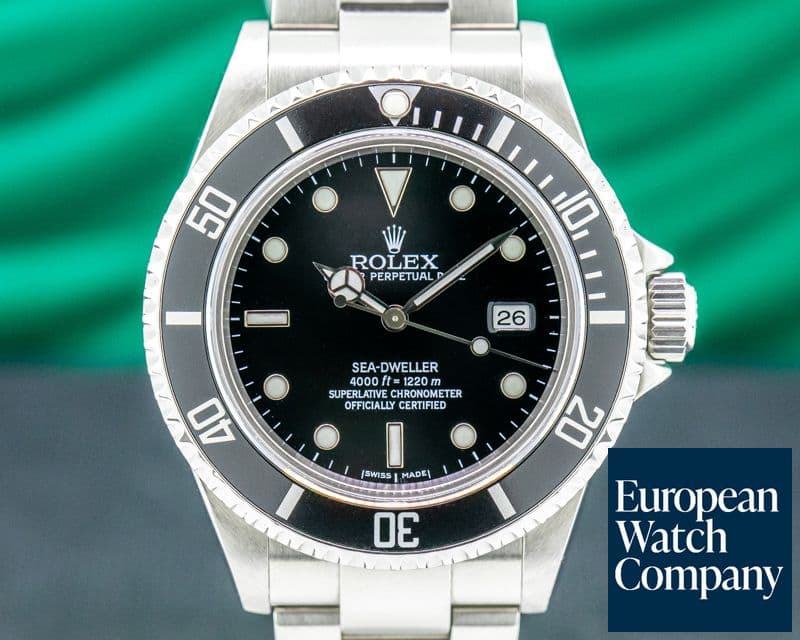 Image of Rolex Sea Dweller 16600 SS / Bracelet FULL SET