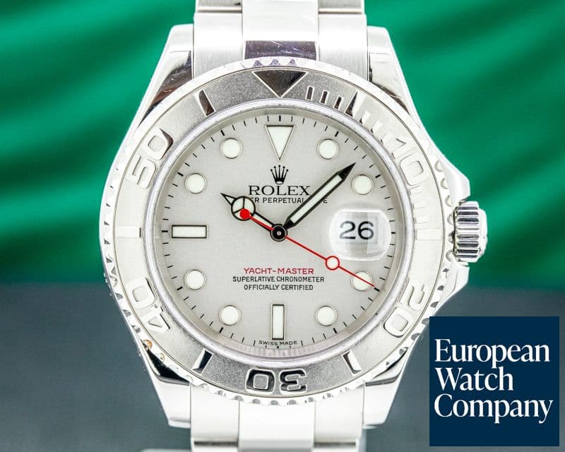 Image of Rolex Yacht Master 16622 SS Platinum Bezel 40MM