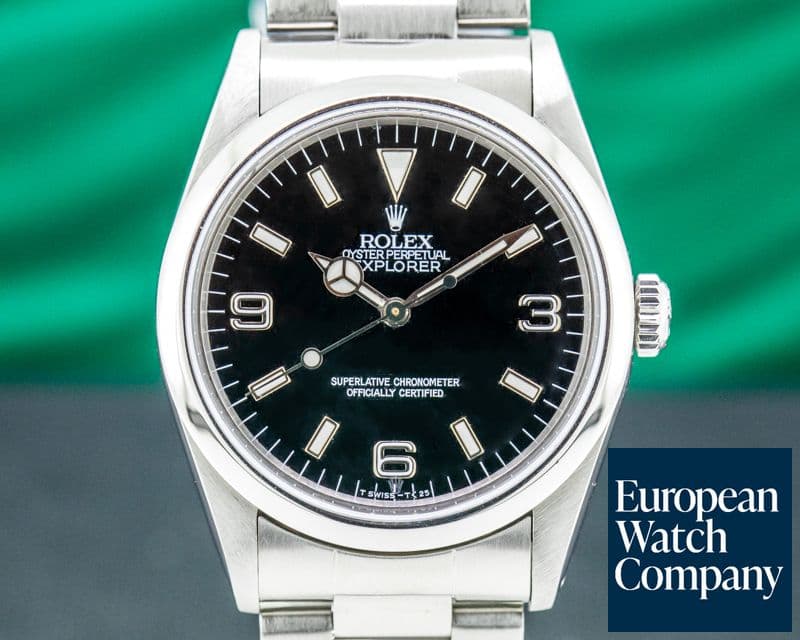 Image of Rolex Explorer I 14270 36MM SS FULL SET


