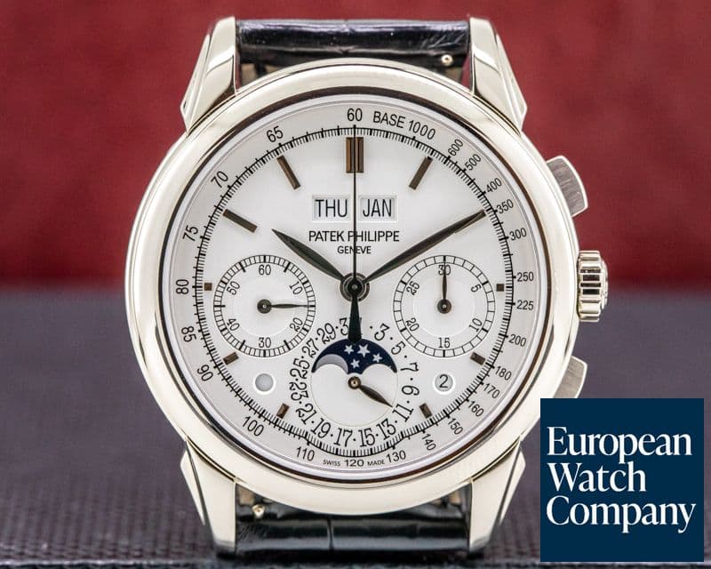 Image of Patek Philippe Perpetual Calendar 5270G-013 Chronograph 18K White Gold "CHIN" FULL SET