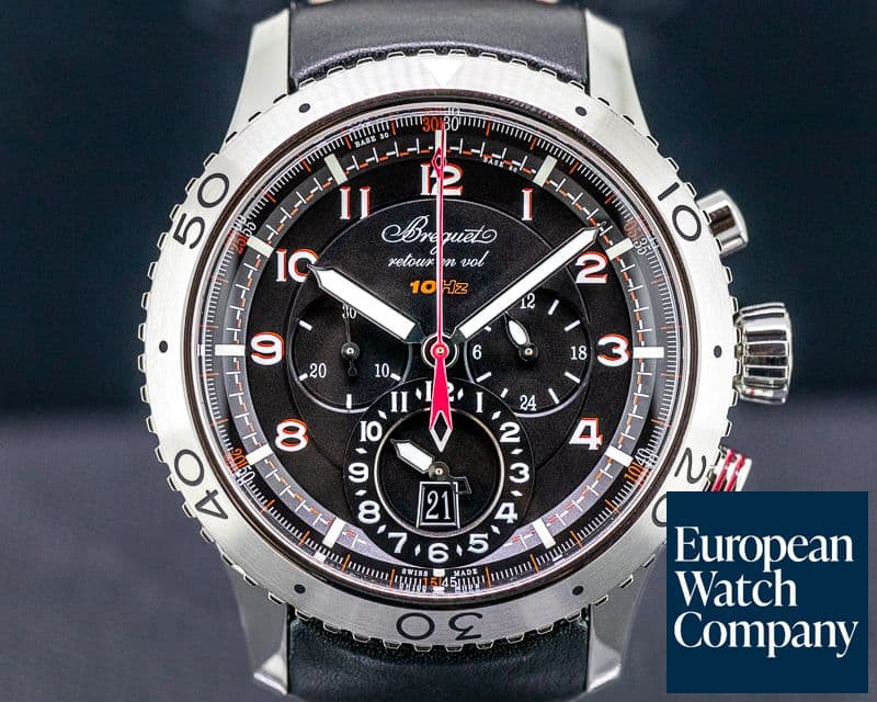 Image of Breguet Type XXII Flyback SS / Strap  