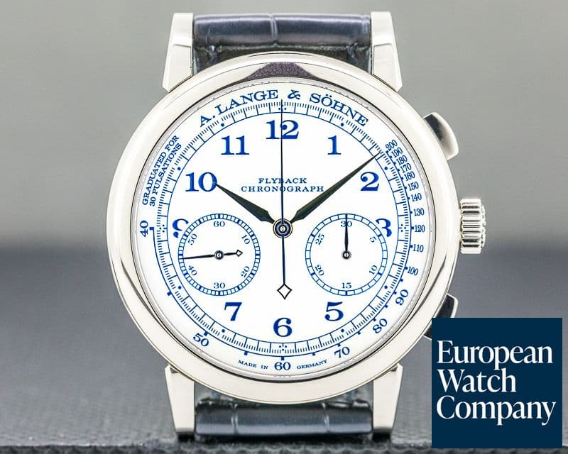 Image of A. Lange and Sohne 1815 Chronograph 18K White Gold BOUTIQUE EDITION 